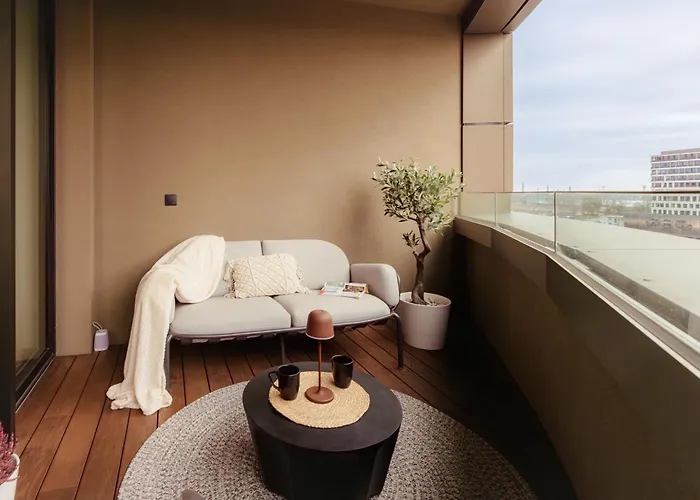 Апартаменты Skypark Luxe With Balcony *