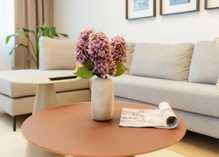 Skypark Luxe With Balcony Apartman *