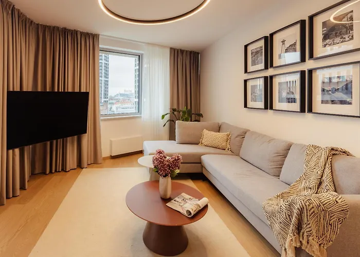 Skypark Luxe With Balcony 아파트 브라티슬라바